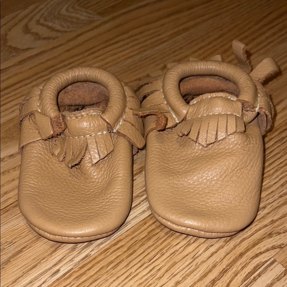 Tan Freshly Picked Moccasins